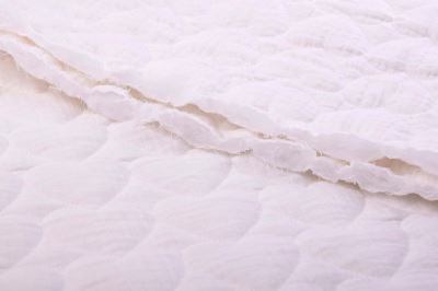 Cream-colored cotton muslin with heart-shaped stitching 212010.5004 (2)
