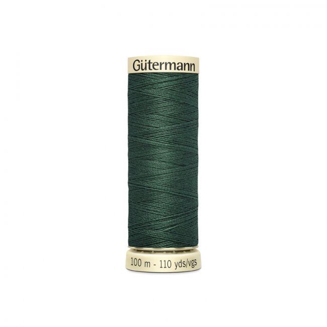 Universal sewing thread Gütermann in dark green color 302