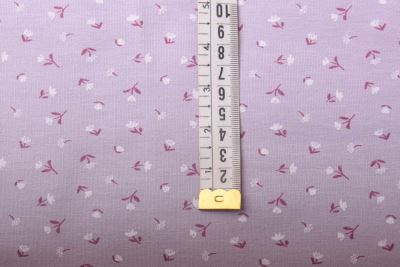 1 m combed tracksuit in purple with flower print DS-KUP143 (1)