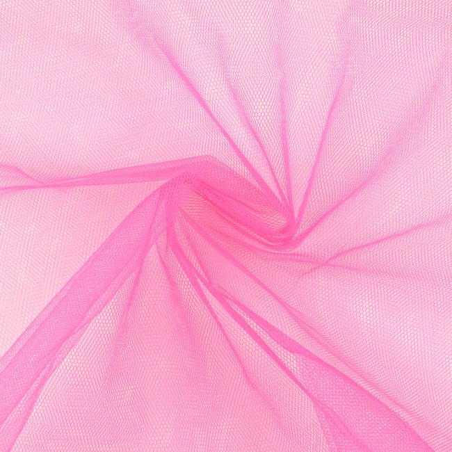 Tulle in deep pink color 210621.3018