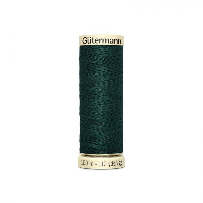 Universal sewing thread Gütermann in dark green color 18