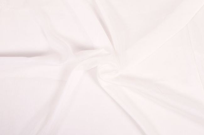 Silk batiste in white color 0294/001