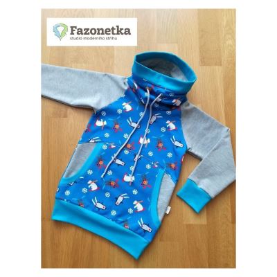 Printed cut Fazonetka for children's sweatshirt Jiříček size 80-134 FA023 (1)