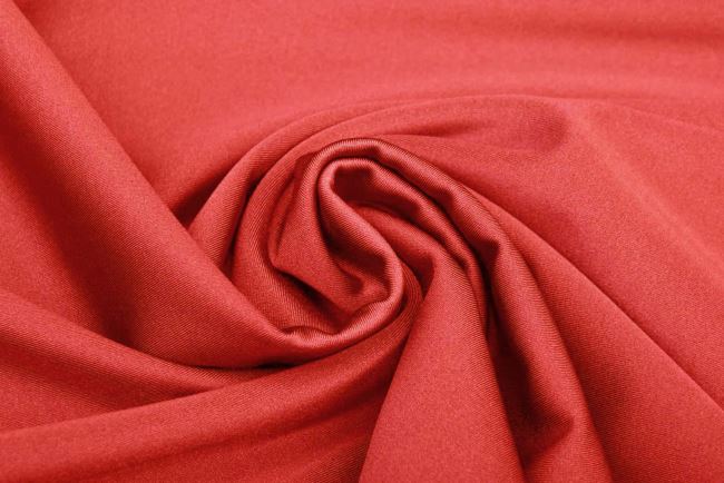 Weaker functional knitwear of 2nd quality in brick color MOR043664