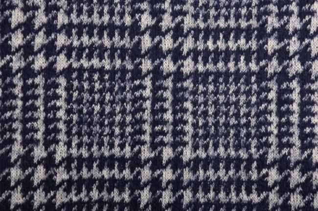 Coat fabric with woven check pattern 84439/024