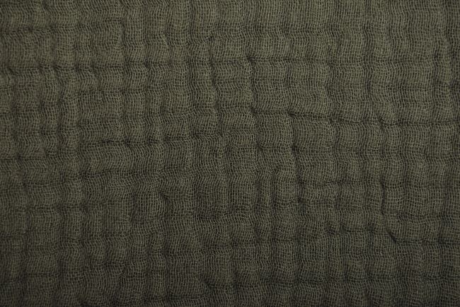 Four-layer muslin in khaki color 186213