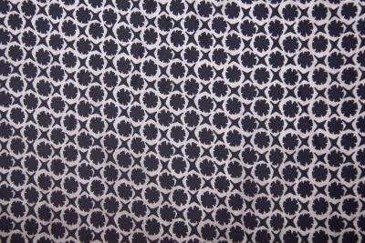 Viscose fabric in beige color with small decorative print LI707738/6003 (1)