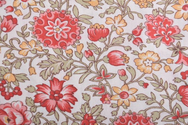 American patchwork cotton from the Jardin de Fleurs collection by French General 13894-20