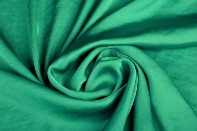 Artificial silk in green color 0296/309