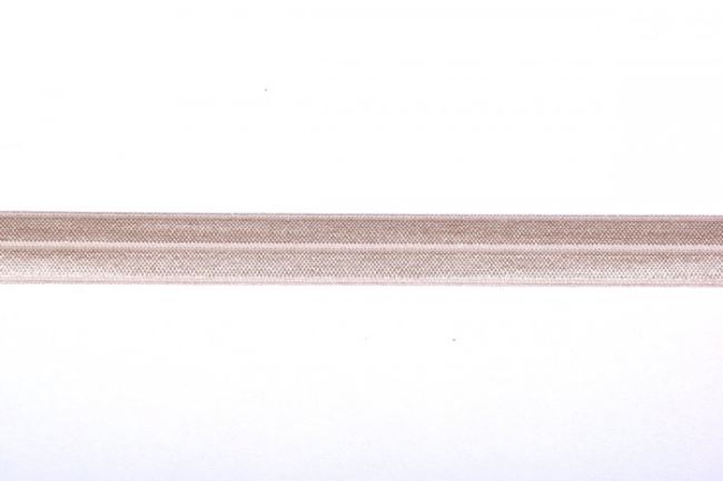 Edging rubber band, light beige, 1.5 cm wide 43534