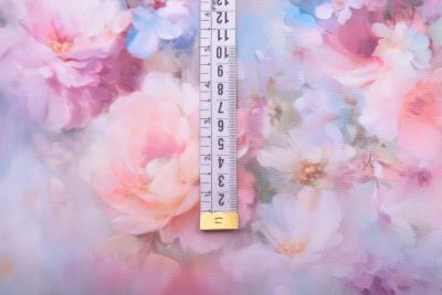 Barbie costume fabric with digital floral print SMT-SF-8342A (4)