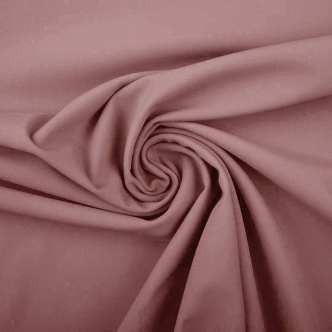 Piece 3 m - bamboo knit in old pink color DS-TU56729-1