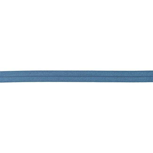 Edging elastic band in blue color 1.5 cm wide 182686