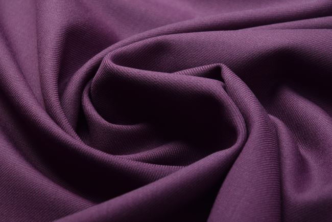 Costume fabric in dark purple TI350