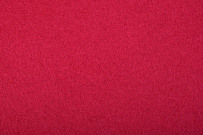 Boiled wool in dark red color 04578/115