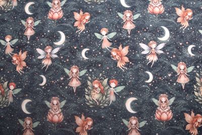 Softshell with custom digital print of forest fairies SMT-SCP3038A
