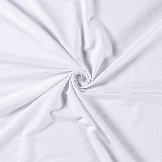 Cotton knit in white color 03999/050