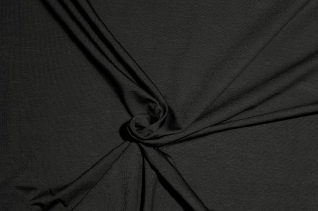 Cotton knit in black color TG77157