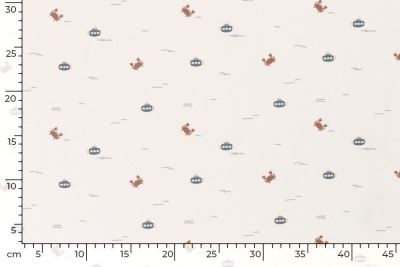 Cotton knitwear from the BABY collection cream with an underwater world print 19440/051 (5)