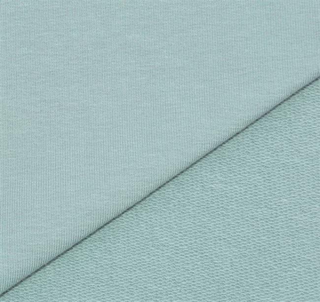 French Terry in menthol color 10802/022