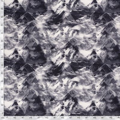 Functional knitwear with digital mountain print 20267/063 (3)