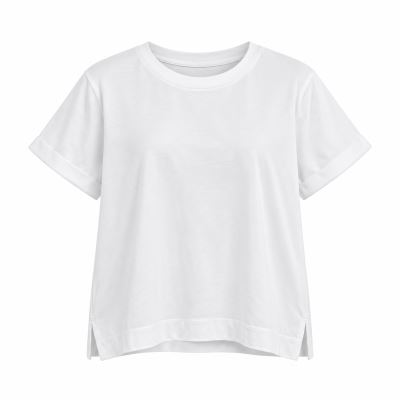 Short-sleeved T-shirt in white color ITA-TR02 (3)