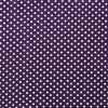 Cotton fabric in purple color with a print of small dots 05575/045