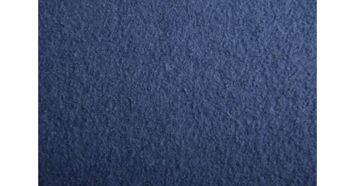 Boiled wool in dark blue color 04578/106 | Terry moda - fabrics for ...
