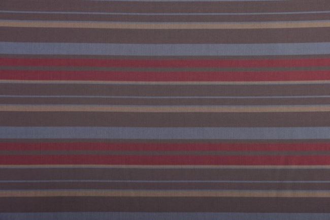 Polyester lining patterned with colored stripes 0682/201