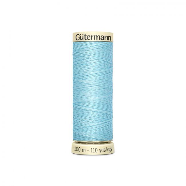 Universal sewing thread Gütermann in light blue color 195