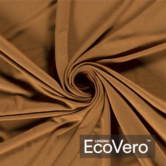 Eco Vero viscose knit in camel hair color 18500/053