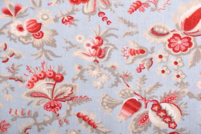 American patchwork cotton from the Jardin de Fleurs collection by French General 13892-18