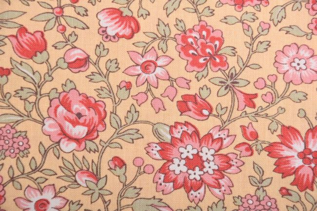 American patchwork cotton from the Jardin de Fleurs collection by French General 13894-16