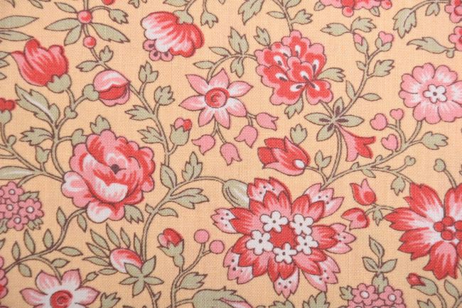 American patchwork cotton from the Jardin de Fleurs collection by French General 13894-16