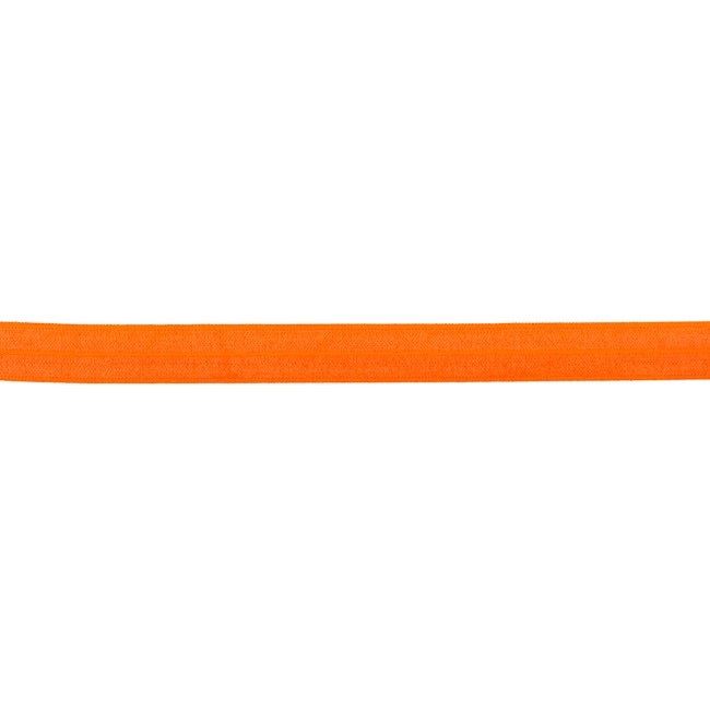 Edging elastic band in neon orange color 1.5 cm wide 40641