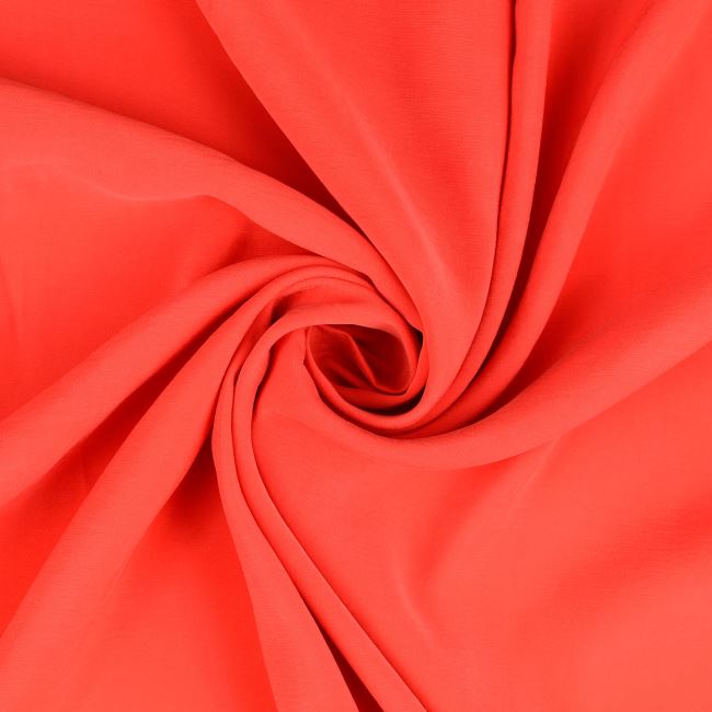 Brushed viscose in red 203294/5019
