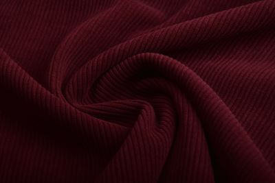 Corduroy knit in burgundy color CSCLC-2684/10 (2)
