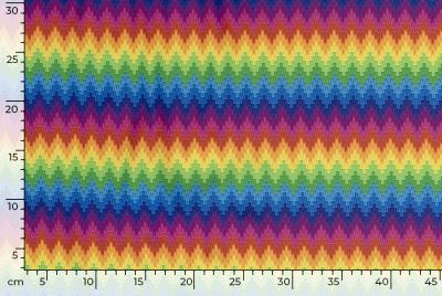 Softshell with digital color print of decorative stripes 20446/004 (3)