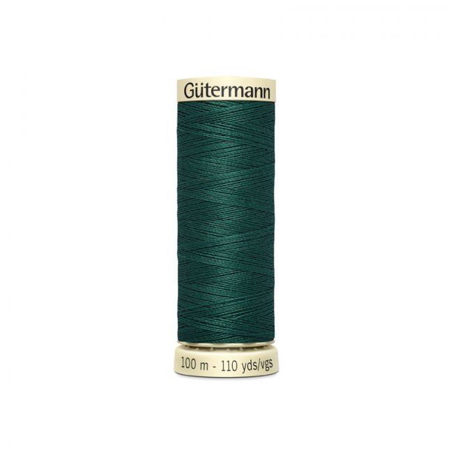 Universal sewing thread Gütermann in dark green color 869