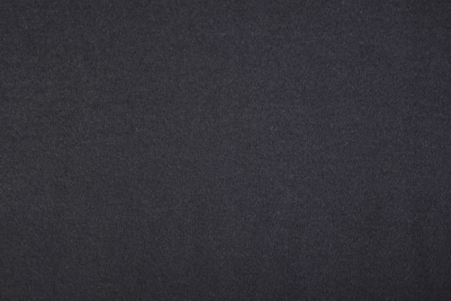 Luxury cashmere fleece in black color K0999