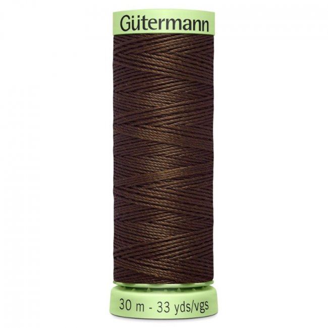 Extra strong Gütermann sewing thread in chestnut color J-694