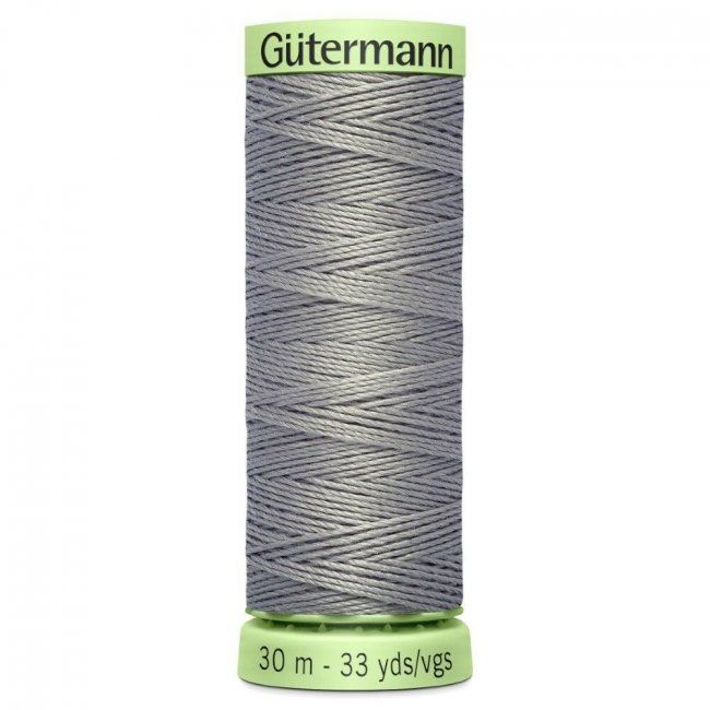 Gütermann extra strong sewing thread in dark gray color J-634