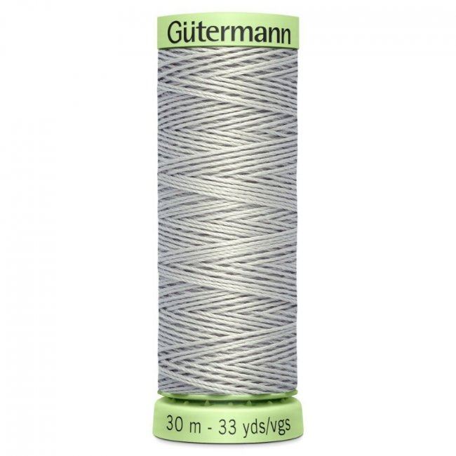 Gütermann extra strong sewing thread in light gray color J-38