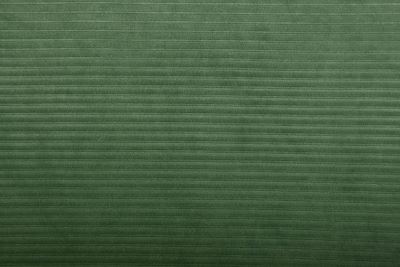 Knitted velvet in dark mint color with ribbing 20286/124 (1)