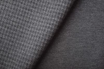 Patterned knit Punto di Prada in gray with a rooster print pattern TI2000