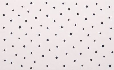 Viscose knit in cream color with polka dot print TU29636