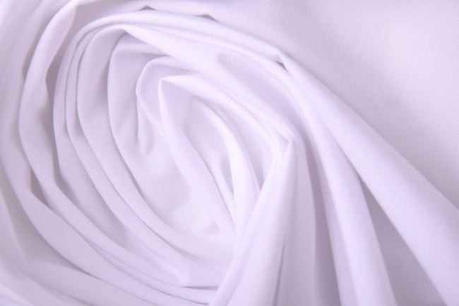 Soft poplin shirt in white color DEC0083