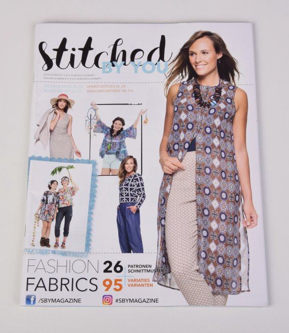 Magazine with stitches Stitched by you ST018