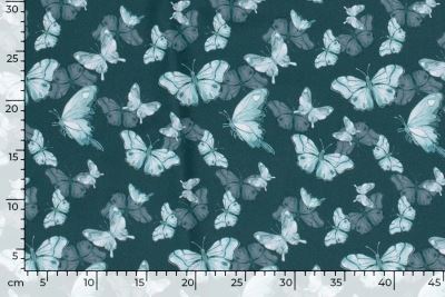 Softshell in kerosene color with digital butterfly print 20421/024 (3)