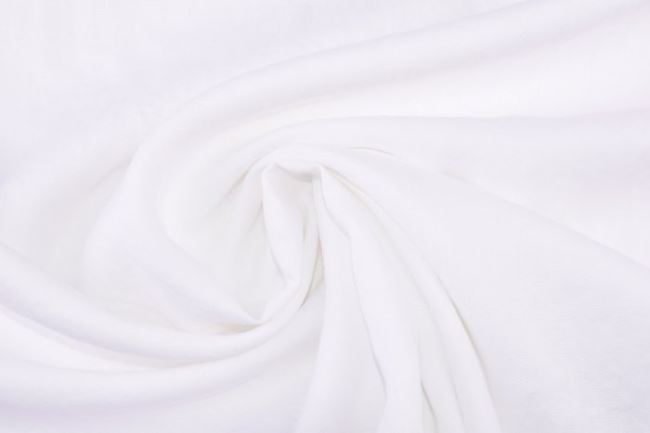 Washed linen in white color 0872/001